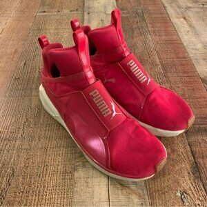 Puma womens Fierce 2 Slip On Sneakers in hot pink -10